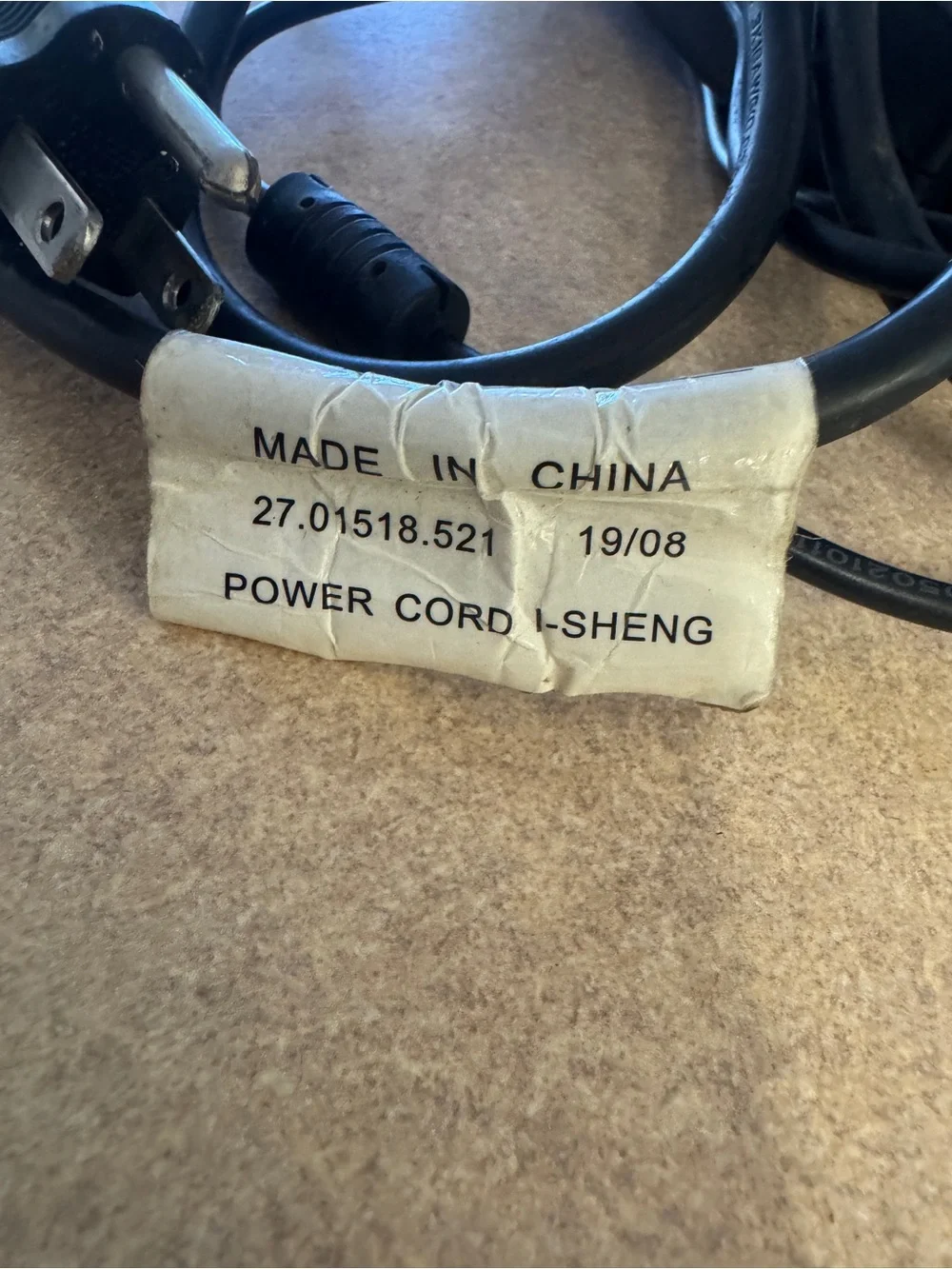 replacement AC adapter featuring a 19V output and 3.42A current